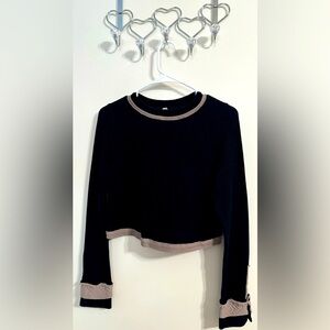 Free People Movement Long Sleeve Waffle Top XS